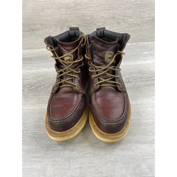 Red Wing Irish Setter Ashby 83605 Men's 9.5D Brown Leather 6" Ankle Work Boot - Picture 2 of 11